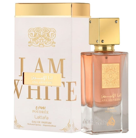 Lattafa Ana Abiyedh Poudree Eau de Parfum (60ml)