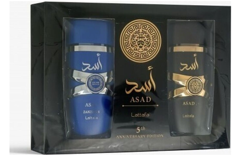 Lattafa Anniversary Edition Asad & Asad Sansibar Set (EdP 2 x 100ml)